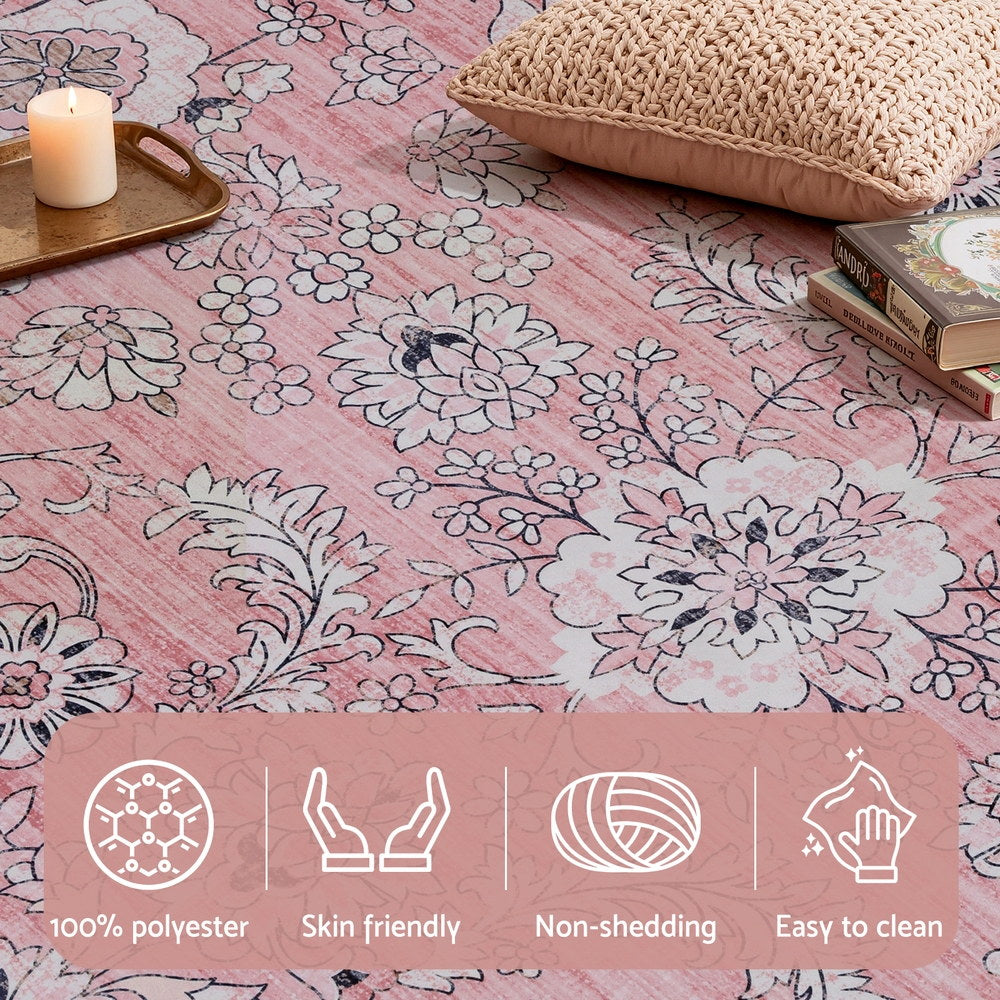 Artiss Floor Rug 160X230cm Large Washable Area Rug Vintage Living Room Carpet