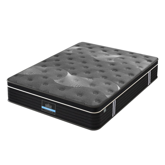 Giselle Bedding Double Mattress 35cm Euro Top with Graphene Cooling Comfort Medium Firm