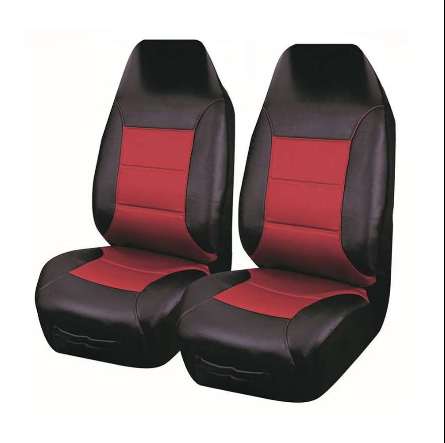 UNIVERSAL FRONT SEAT COVERS SIZE 60/25 RED EL TORO SERIES II