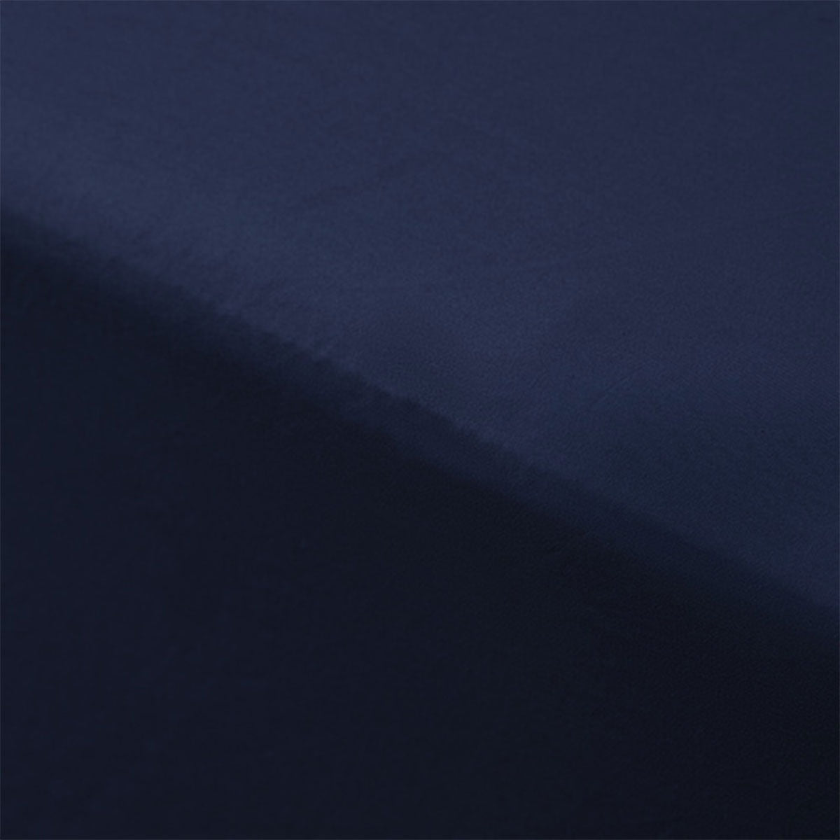 Accessorize Navy Bamboo Cotton Mega Fitted Sheet 50cm Wall Super King