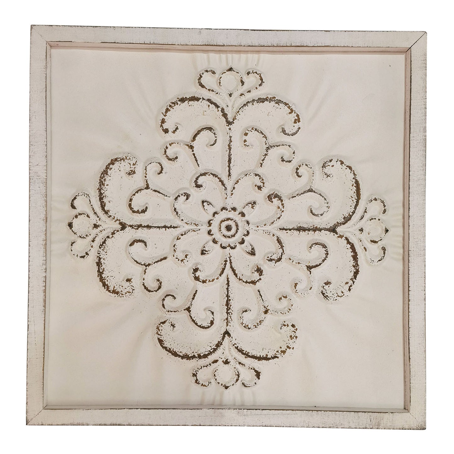 French Provincial Fleur Square Wall Art 60cm
