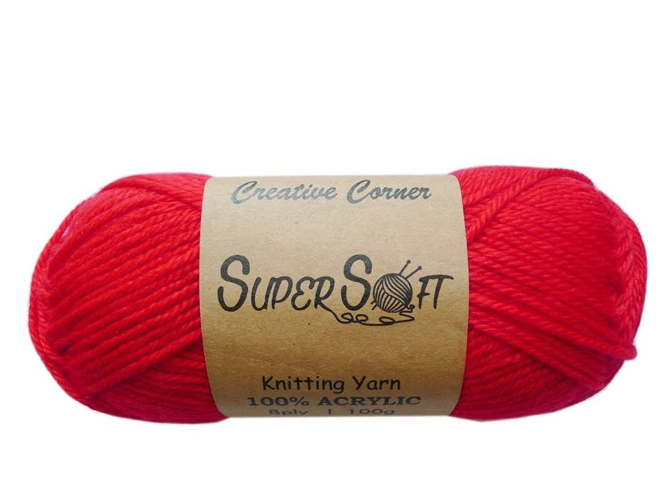 bulk 12 Vibrant Super Soft Knitting Yarn