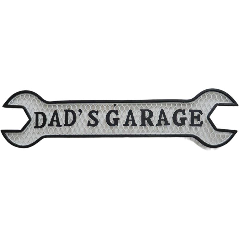 Dads Garage Spanner Wall Art 73x21cm