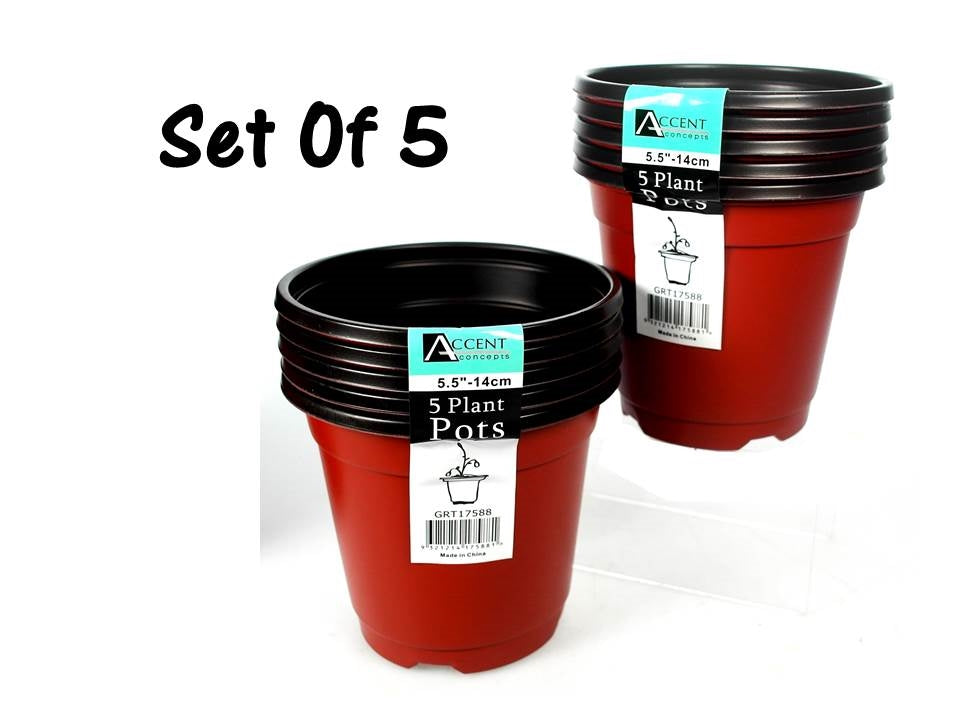 bulk 120 Xsmall Garden Planter Pots 15cm