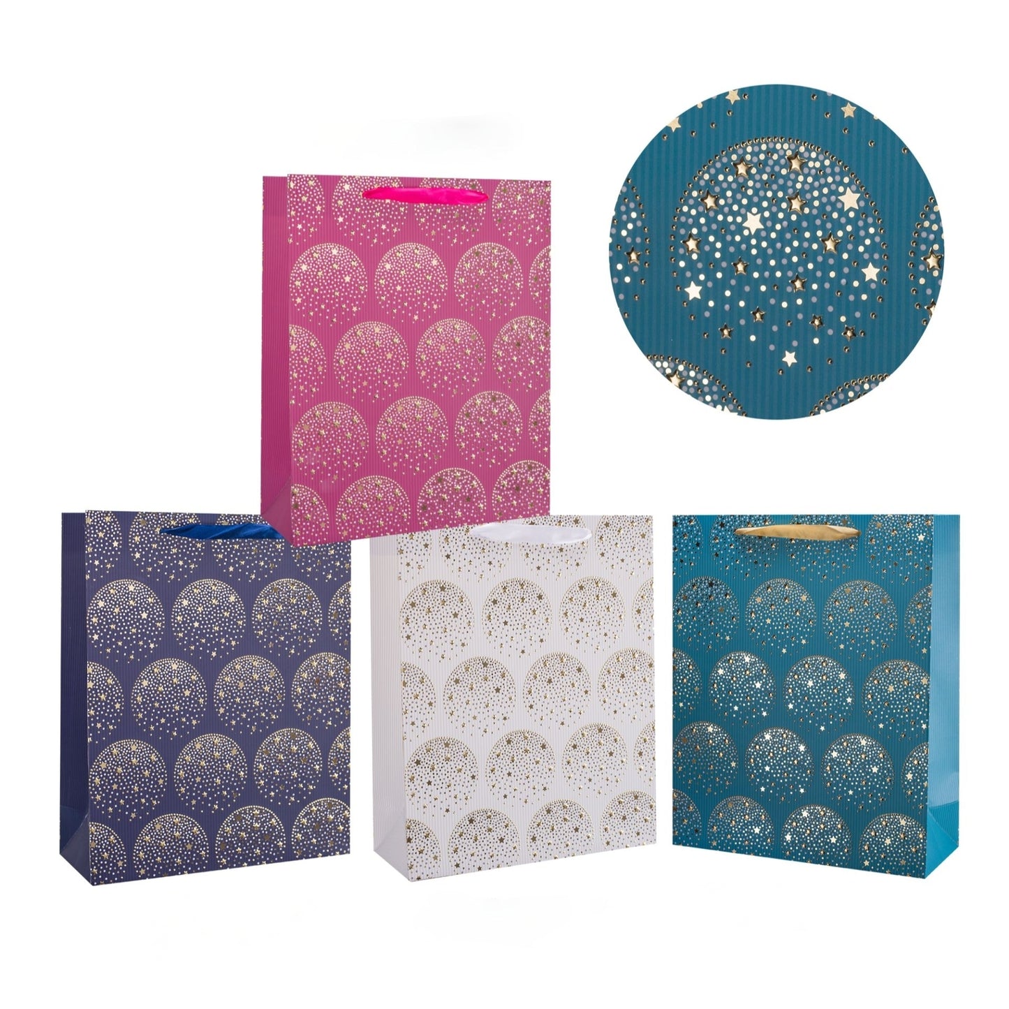 bulk 24 Xlarge Starry Elegence Gift Assort 42cm