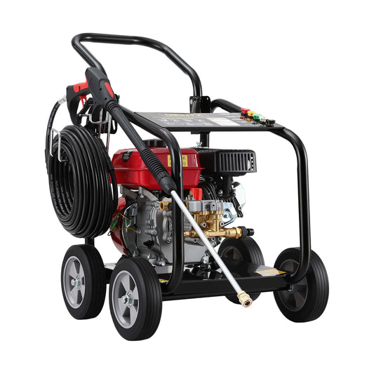 Giantz Petrol High Pressure Washer 3000PSI 7HP 4 Stroke Cleaner Commercial Red