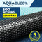 Aqua Buddy Pool Cover 500 Micron 12x6.4m Swimming Pool Solar Blanket Blue Black
