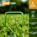Prime Turf Artificial Grass Synthetic Pins 50pcs Fake Lawn Turf Weed Mat Pegs