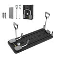 Everfit Pilates Reformer Board Foldable Exercise Trainer Black