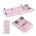 Everfit Pilates Reformer Board Foldable Multi-Functional Exercise Pink