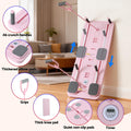 Everfit Pilates Reformer Board Foldable Multi-Functional Exercise Pink