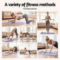 Everfit Pilates Board Foldable Reformer Exercise Trainer Purple