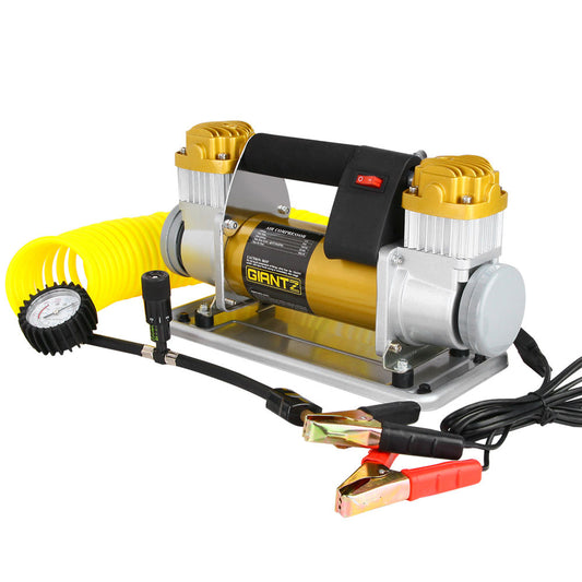 Giantz 12V Air Compressor 200L/MIN Tyre Inflator Deflator Portable