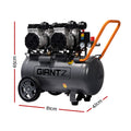 Giantz 50L Air Compressor 200L/min 3.0HP Oil-Free Quiet