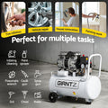 Giantz 30L Air Compressor 0.75HP Oil-Free Portable Tyre Inflator