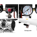 Giantz 24L Air Compressor 40L/min 115psi Oil-Free Portable