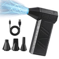 GIANTZ Electric Air Duster 7H Long Runtime Mini Blower for Keyboard PC Cleaning