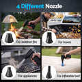 GIANTZ Electric Air Duster 7H Long Runtime Mini Blower for Keyboard PC Cleaning