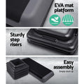 Everfit 3 Level Aerobic Step 110cm Exercise Stepper Gym Fitness