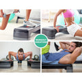 Everfit 3 Level Aerobic Step 78cm Exercise Stepper Gym Home
