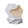 Alpha Acoustic Foam 12pc 35x30cm Soundproof Panel White
