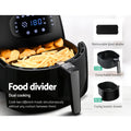 Devanti Air Fryer 8.5L LCD Digital Display Stainless Steel