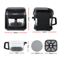 Devanti Air Fryer 5.5L 1200W Touch Control Black Electric