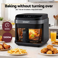 Devanti Air Fryer 5.5L 1200W Touch Control Black Electric