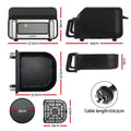 Devanti Air Fryer 10L LCD Display Digital Electric Oven