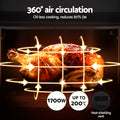 Devanti Air Fryer 10L LCD Display Digital Electric Oven