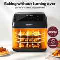 Devanti Air Fryer 13L LCD Digital Display Oven Black