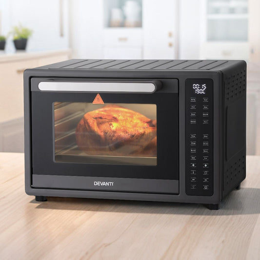 Devanti 32L Air Fryer Oven 1700W LCD Touch