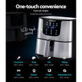 Devanti Air Fryer 7L LCD Stainless Steel