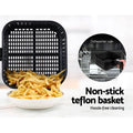 Devanti Air Fryer 7L LCD Display Black Electric Cooker
