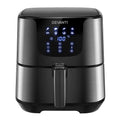 Devanti Air Fryer 7L LCD Display Black Electric Cooker
