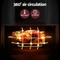 Devanti Air Fryer 8L LCD Digital Display Cooking