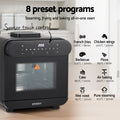 Devanti Steam Air Fryer Oven 15L LCD 1600W