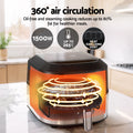 Devanti 5.5L Air Fryer Grill 1500W LCD Display