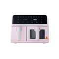 Devanti Air Fryer 9L Dual Zone 2600W Pink