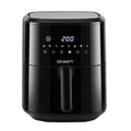 Devanti Air Fryer 6.5L 1700W Digital Touch 8 Presets Non-Stick Basket Black