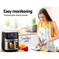 Devanti Air Fryer 6.5L LCD Digital Display Window