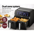Devanti 8L Dual Zone Air Fryer