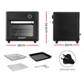 Devanti Air Fryer 20L LCD Digital Display Oven Cooker