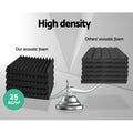 Alpha Acoustic Foam 20pcs 30x30x5cm Sound Proofing Panels Wedge