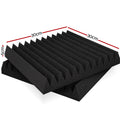 Alpha Acoustic Foam 60pcs 30x30x5cm Sound Absorption Panel Wedge