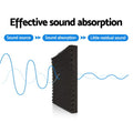 Acoustic Foam 60pcs 50x50x5cm Sound Absorption Panels Eggshell