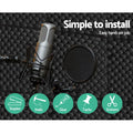 Acoustic Foam 60pcs 50x50x5cm Sound Absorption Panels Eggshell