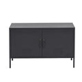 Artiss Metal Buffet Sideboard Cabinet Charcoal Base