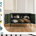 Artiss Metal Buffet Sideboard Cabinet Green