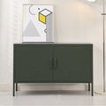 Artiss Metal Buffet Sideboard Cabinet Green